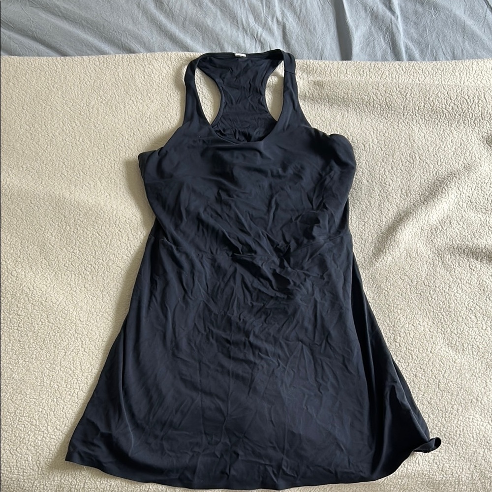 RHÔNE Navy Blue Racerback Exercise Dress